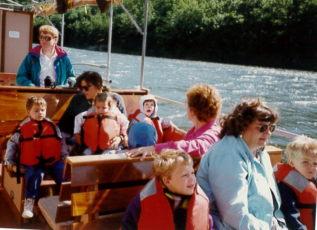 Winston Prouty boat ride
