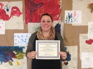 Alyssa Kelly Completes Vermont Child Care Apprenticeship Program