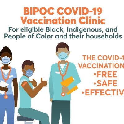 BIPOC Vaccine Clinic in Brattleboro April 10