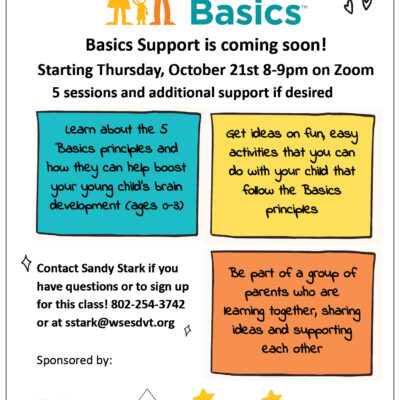 The BASICS: five-part class and parent support group