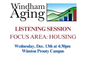 Windham Aging Listening Session – 12/13/23