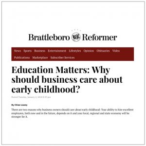Family Matters: Why should business care about early childhood?