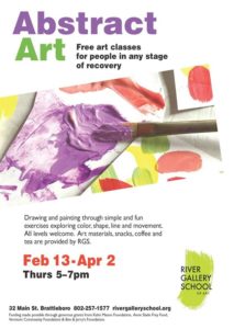 Abstract Art: Free art classes for people in recovery