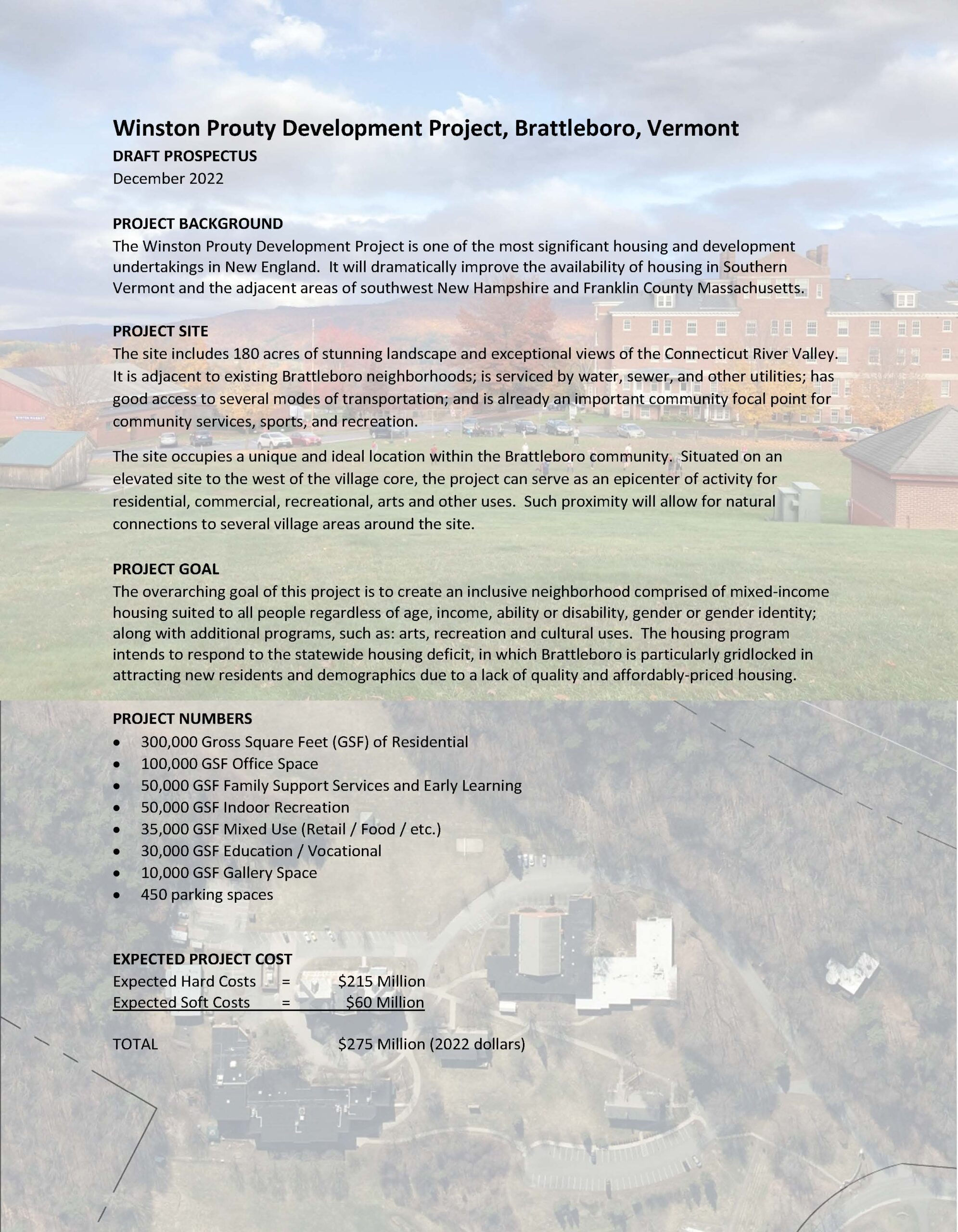 Housing Development Project - Winston Prouty Center