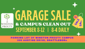 Garage Sale: Sept 8-12